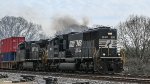 NS 1832 leading with the long hood forward